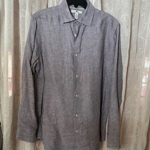 Banana Republic Lavender Button Down Shirt